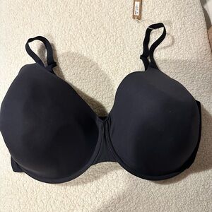 SKIMS FITS EVERYBODY T-SHIRT DEMI BRA NWT RETAIL $54 ONYX 42H